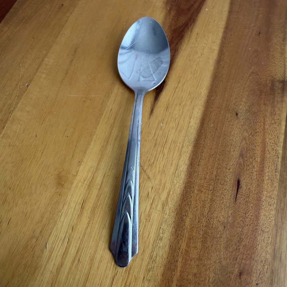 EKCO EKS7 Geo Chevron Stainless Steel Spoon USA Replacement Dining Kitchen
